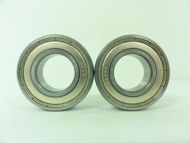 192297 New-No Box; CCTY 6205Z Lot-2 Ball Bearings; 25mmID x 52mmOD x 15mmW