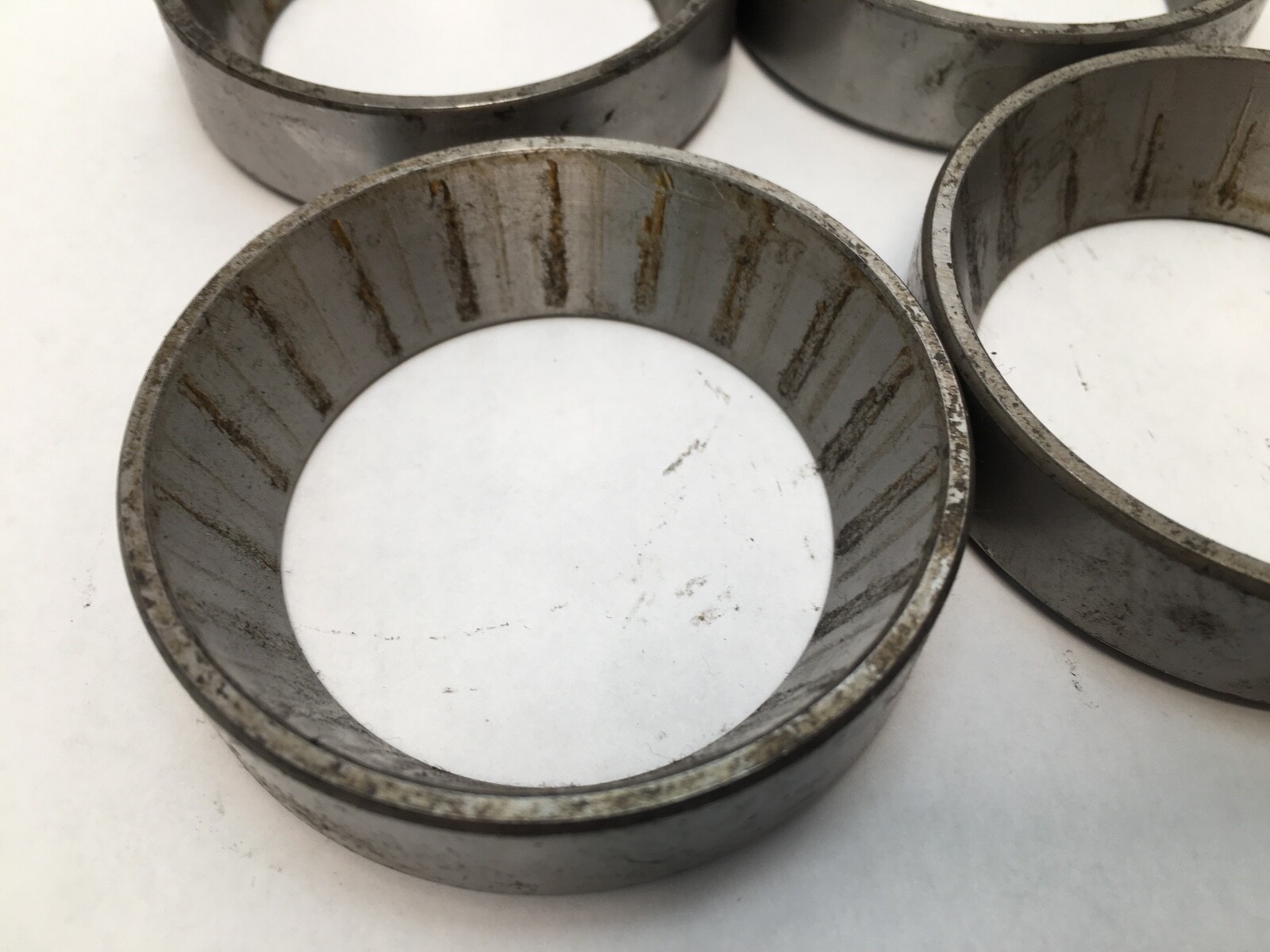 4 pcs KBC M86610 Taper Roller Bearing Cup/Race 2-17/32″ OD M-86610