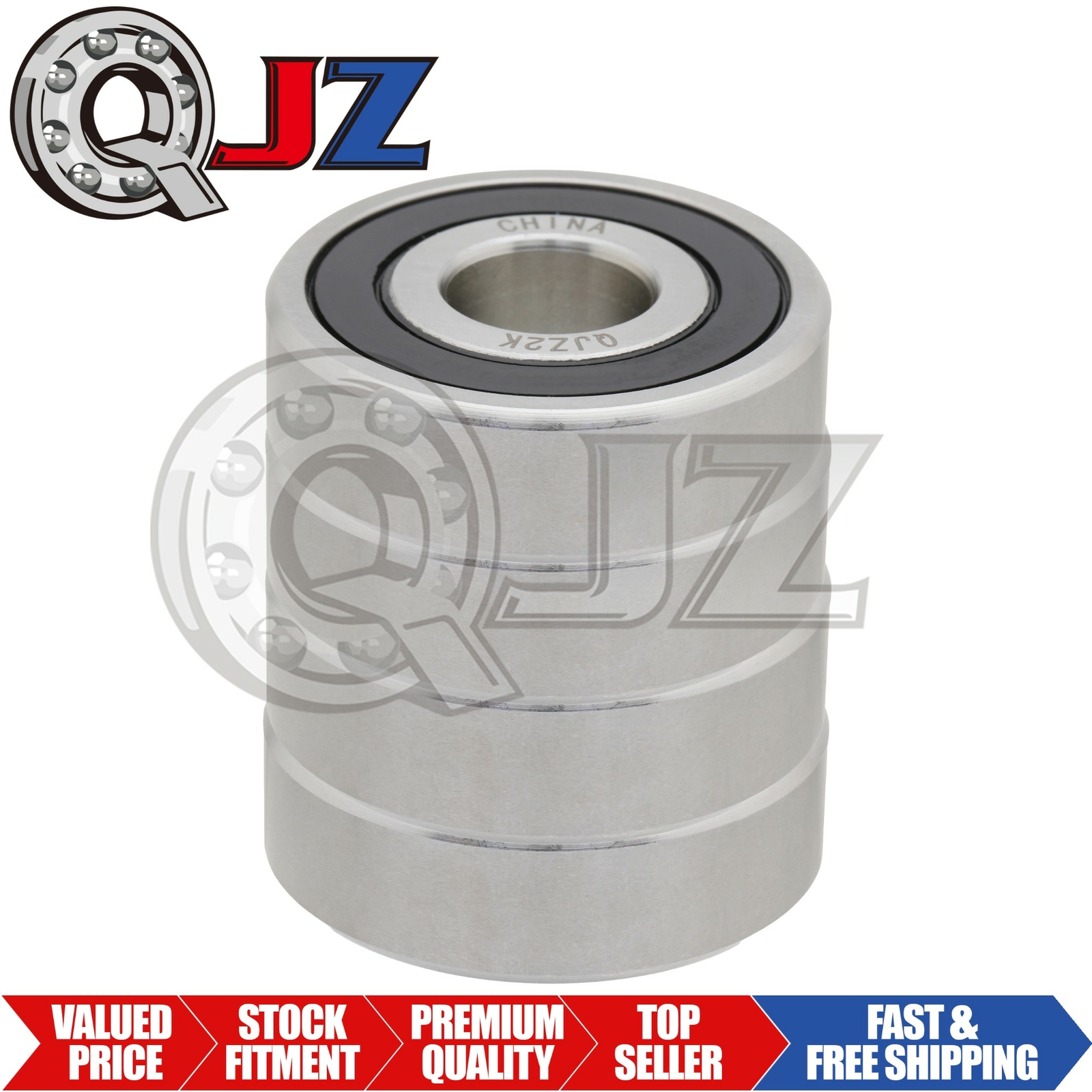 [Qty.4] New S6305-2RS Stainless Radial Ball Bearing [25mm ID x 62mm OD x17mm W]