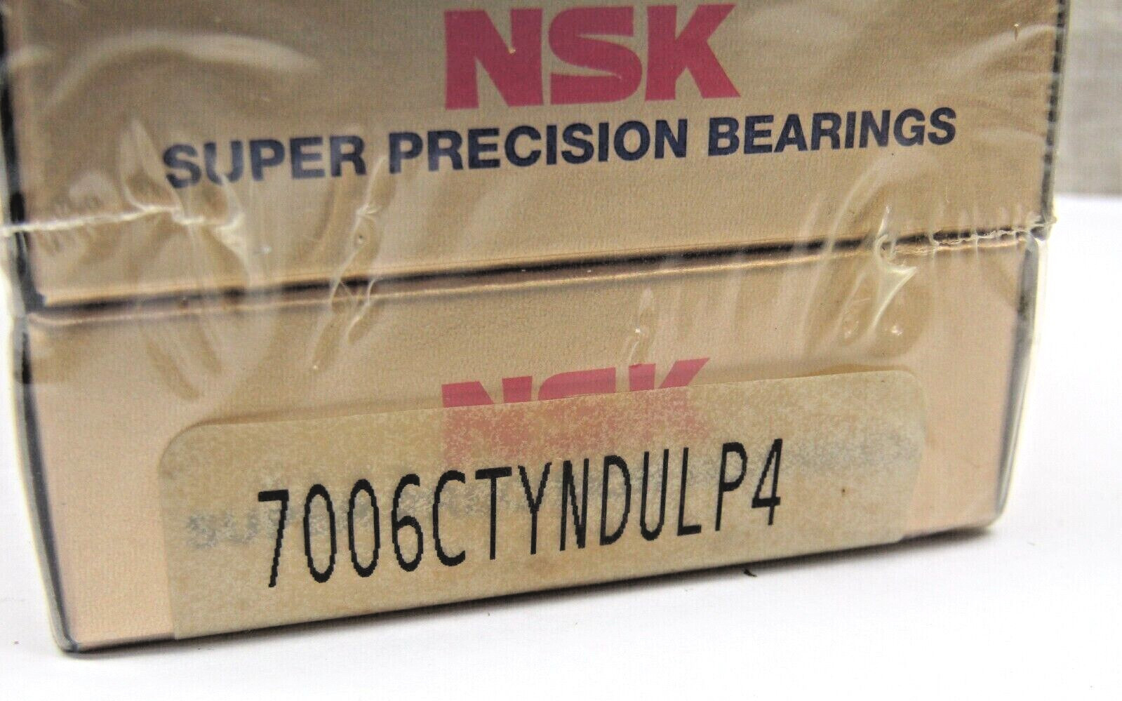 NSK 7006CTYNDULP4 30mm x 55mm x 13mm Super Precision Spindle Bearing Set of 2