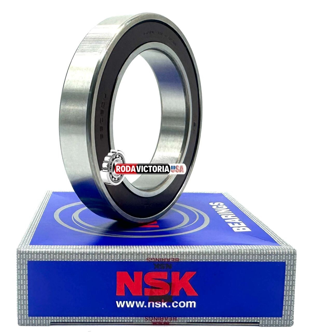 NSK 6909 DDU CM DEEP GROOVE RADIAL BALL BEARING 6909 2RS RS 45x68x12 mm