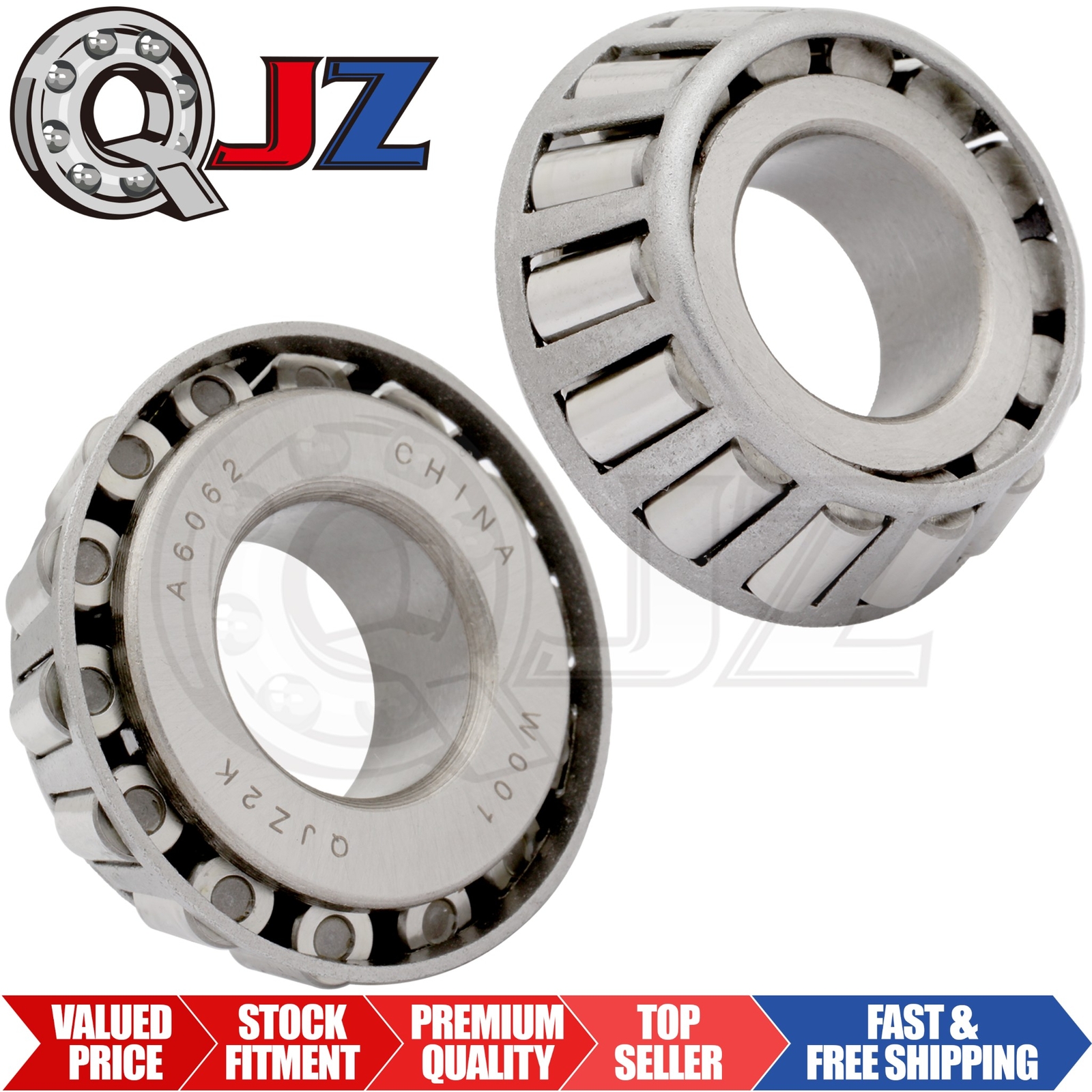 [Qty.2] New BR-A6062 Tapered Roller Bearing Single-Cone [5/8in ID x 0.4391in W]