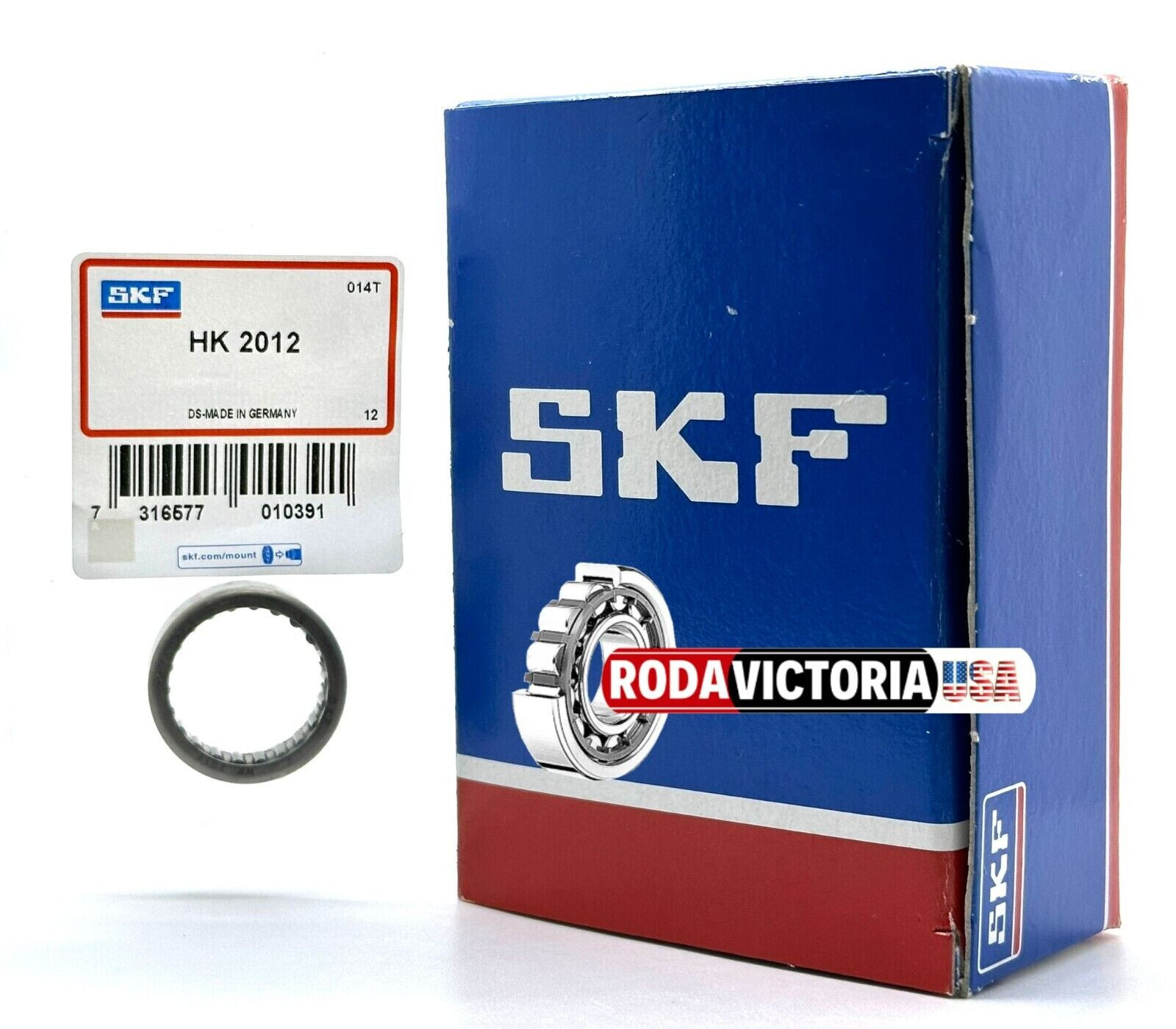 SKF GERMANY HK2012 NEEDLE ROLLER BEARING 20x26x12mm