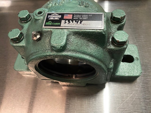Standard Miether Split Pillow Block Bearing SAF 15 series 2 bolt, SAF215J7-34-1