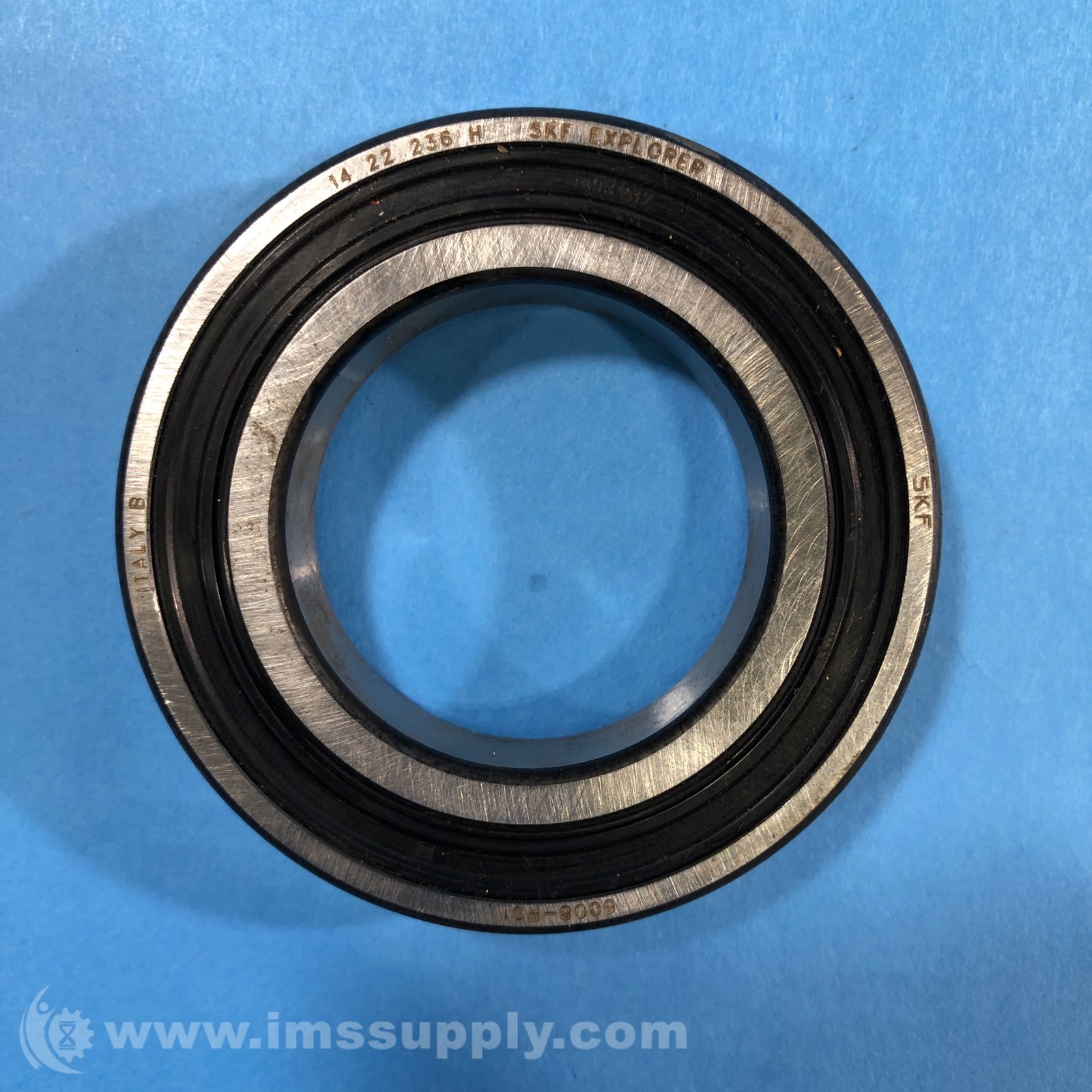 SKF 6008-RS1 Single Row Ball Bearing FNIP