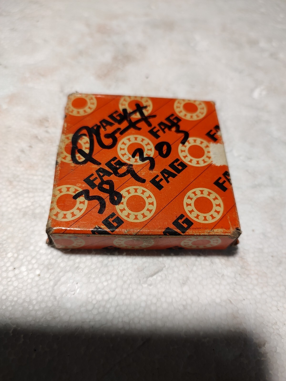 FAG 16006-2ZR Shielded Bearing New Old Stock 30x55x9 Made In Portugal