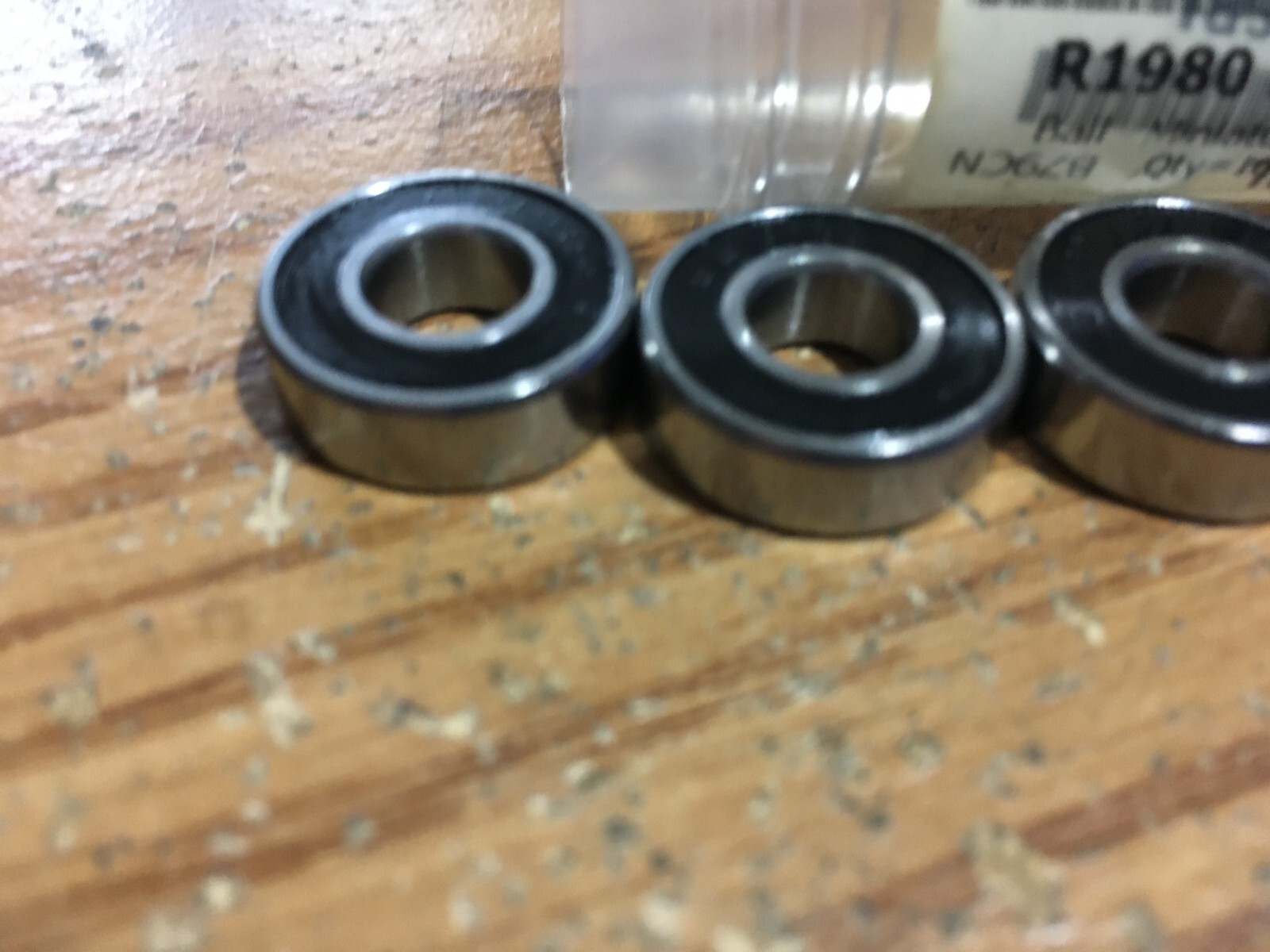 (5) BL® – R1980 DD SRL 8mm Bore x 19mmOD x 6.0mmW Shielded Enclosure Miniature