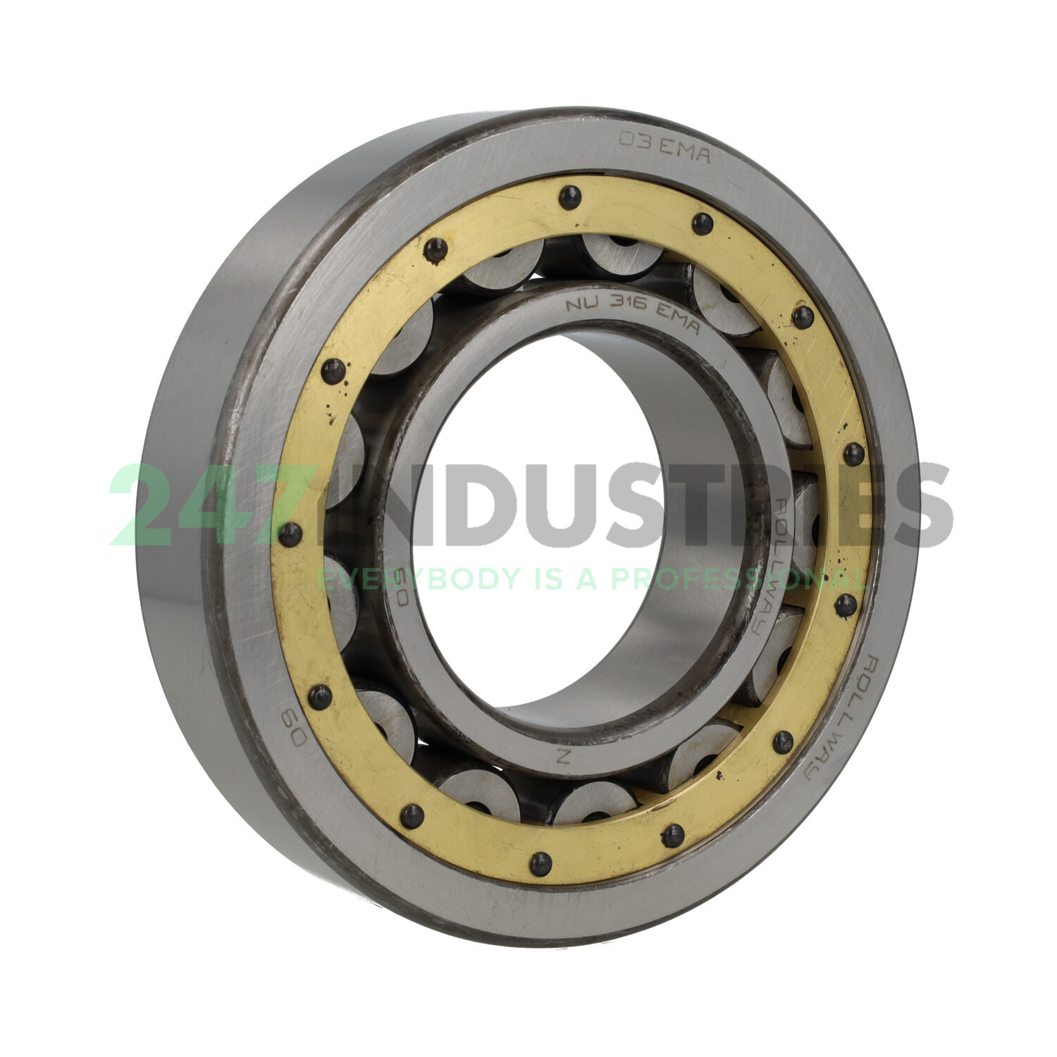 NU316E MA Rollway 80 x 170 x 39 mm CYL. ROLL. SINGLE ROW