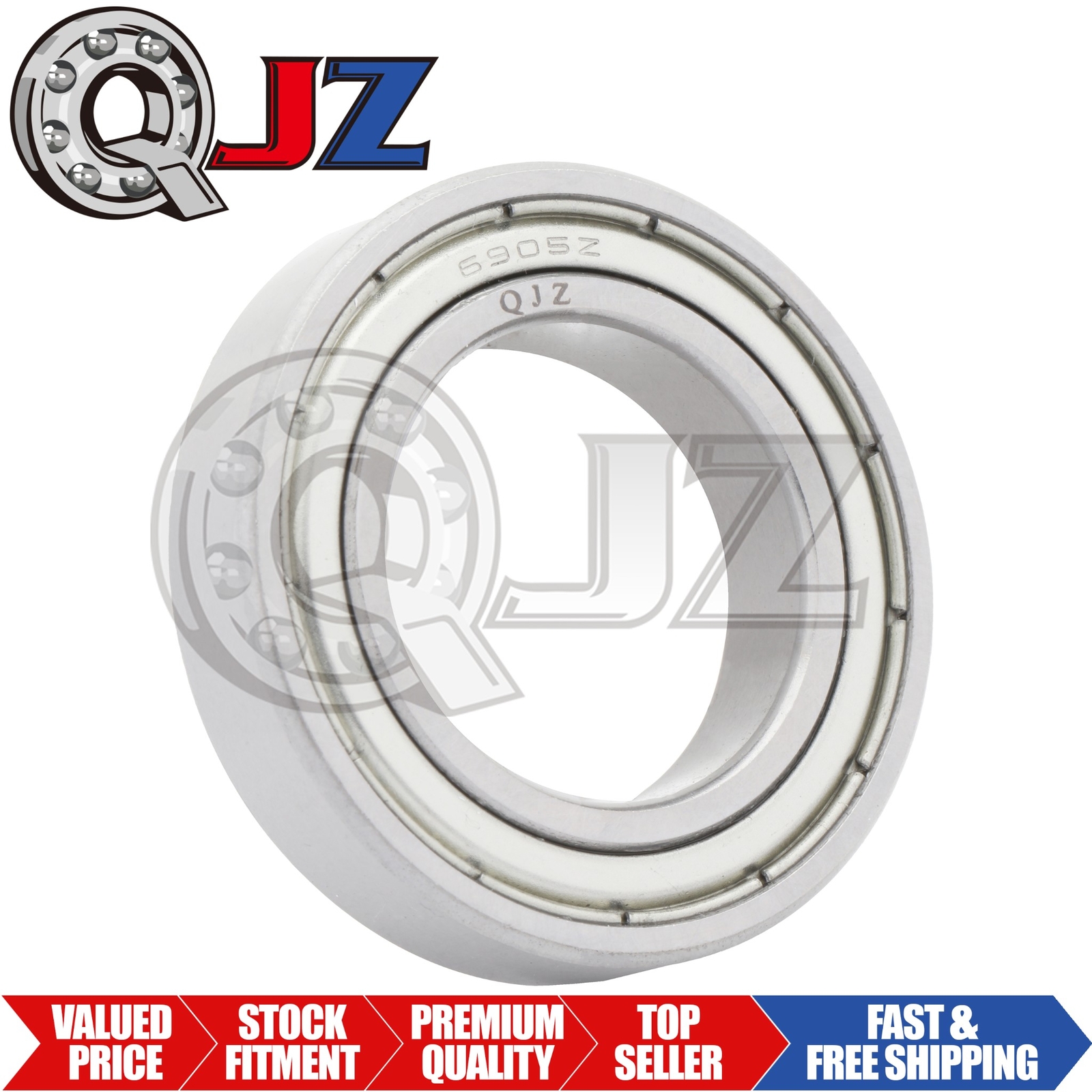 [Qty.1] 6905-ZZ New Radial/Deep Groove Ball Bearing [25mm ID x 42mm OD x 9mm W]