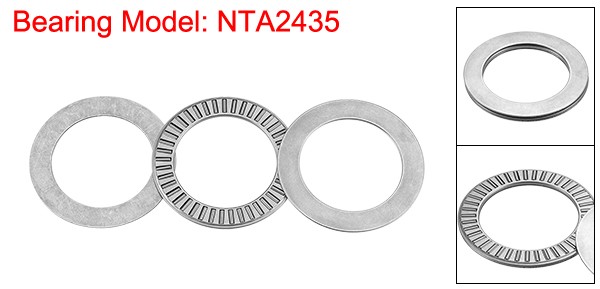 NTA2435 Thrust Needle Roller Bearings 1-1/2 x 2-5/32 x 5/64 Inch with Washer