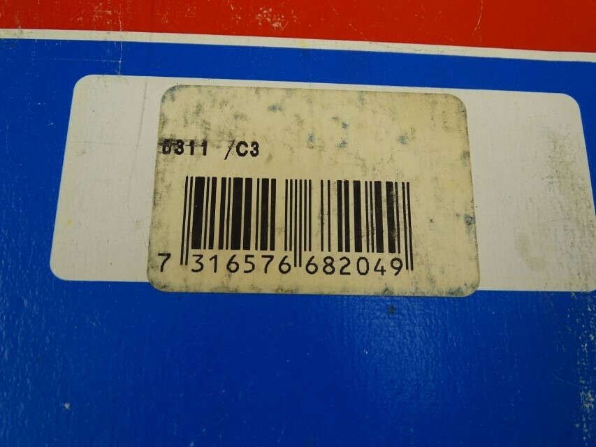 SKF Deep Groove Ball Bearing , 6311/C3