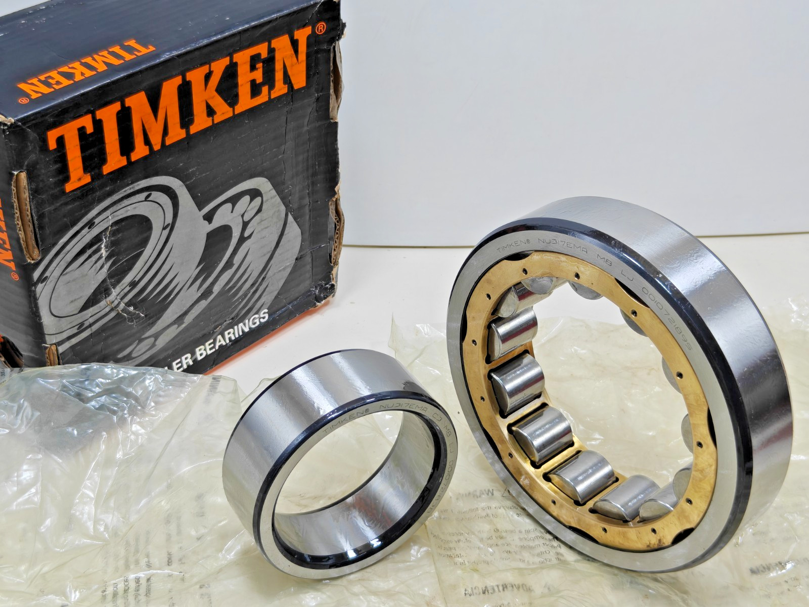 NU317EMAC3 Timken Cylindrical Roller Bearing Timken NU 317 EMA C3 85x180x41mm