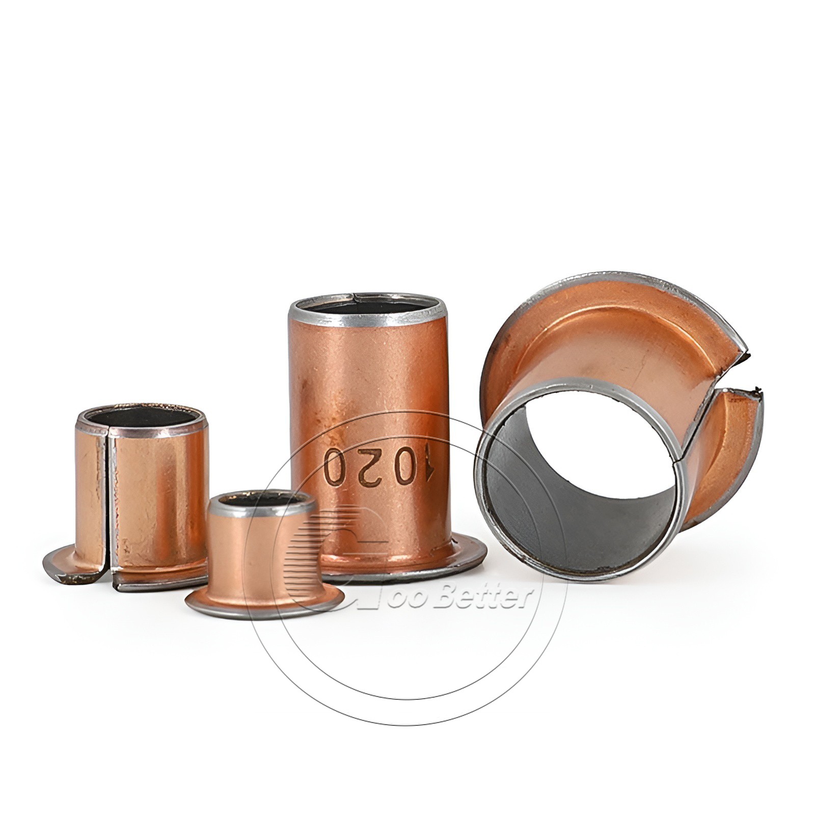 4mm-60mm Bore Self Flange Lubricating Oilless Bearing Sleeves Composite Bushing