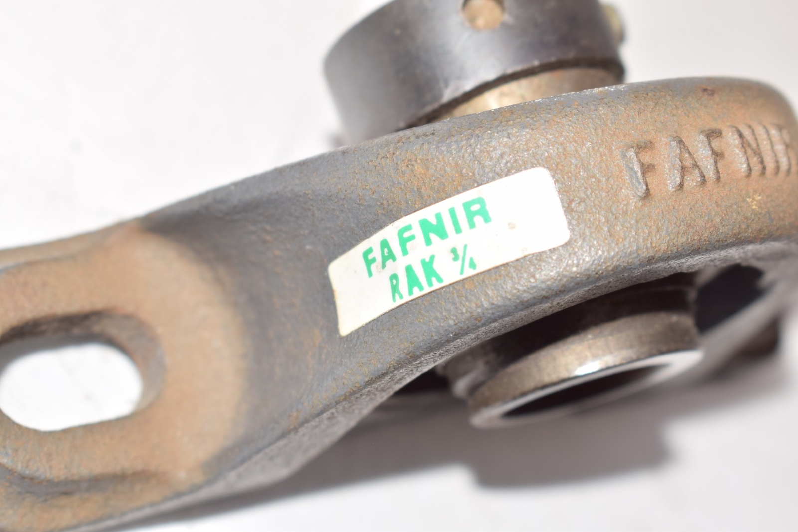 TIMKEN FAFNIR RAK 3/4” 2 Bolt Flange Mount Bearing Unit W/ Collar