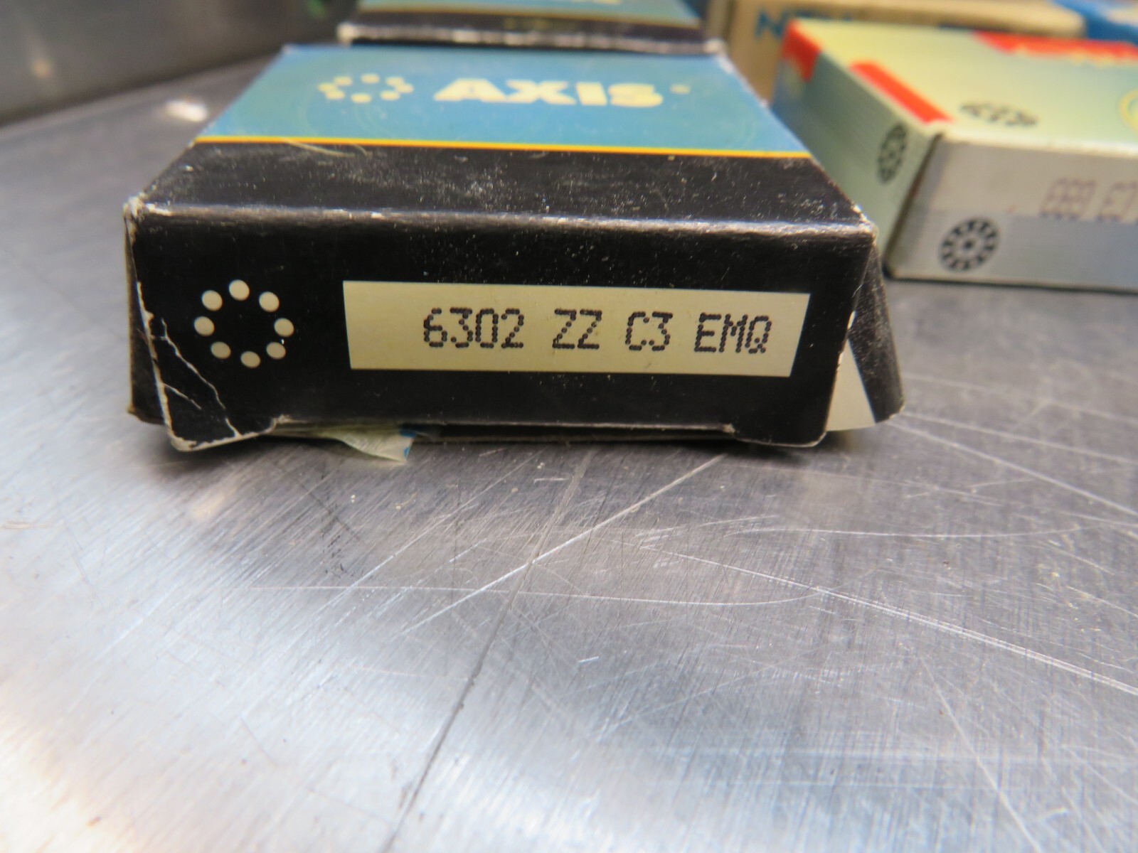 Axis 6302-ZZ-C3 Bearing Lot of 3 w/ 1 NTN & 2 Others