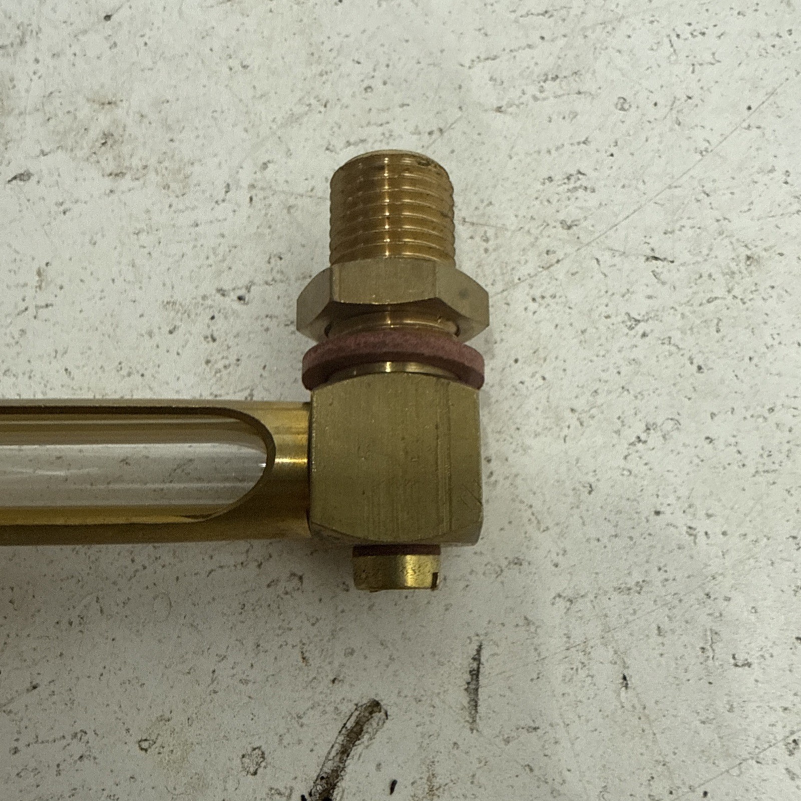 Kolbus 00027469 BRASS SIGHT GLASS **NOS**