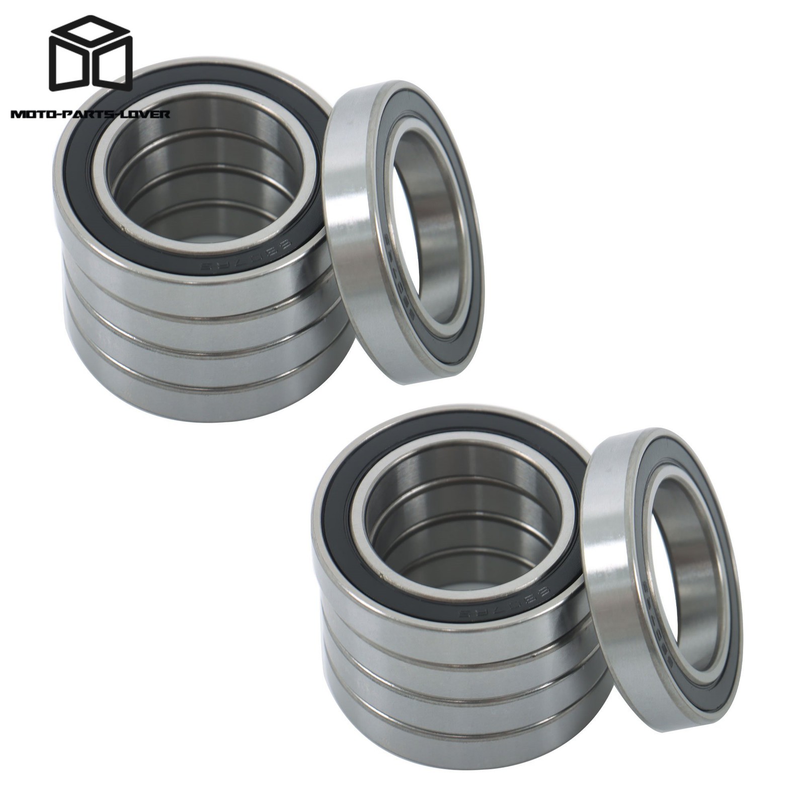 35x55x10mm 6907-2RS Bearings 10pcs Double Rubber Sealed