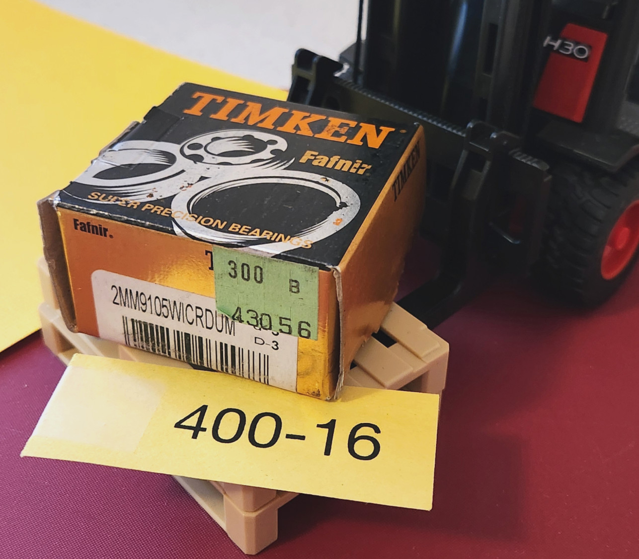 new Pr Timken Fafnir 2MM9105WICRDUM Super Precision Ball Bearing, boxed set of 2