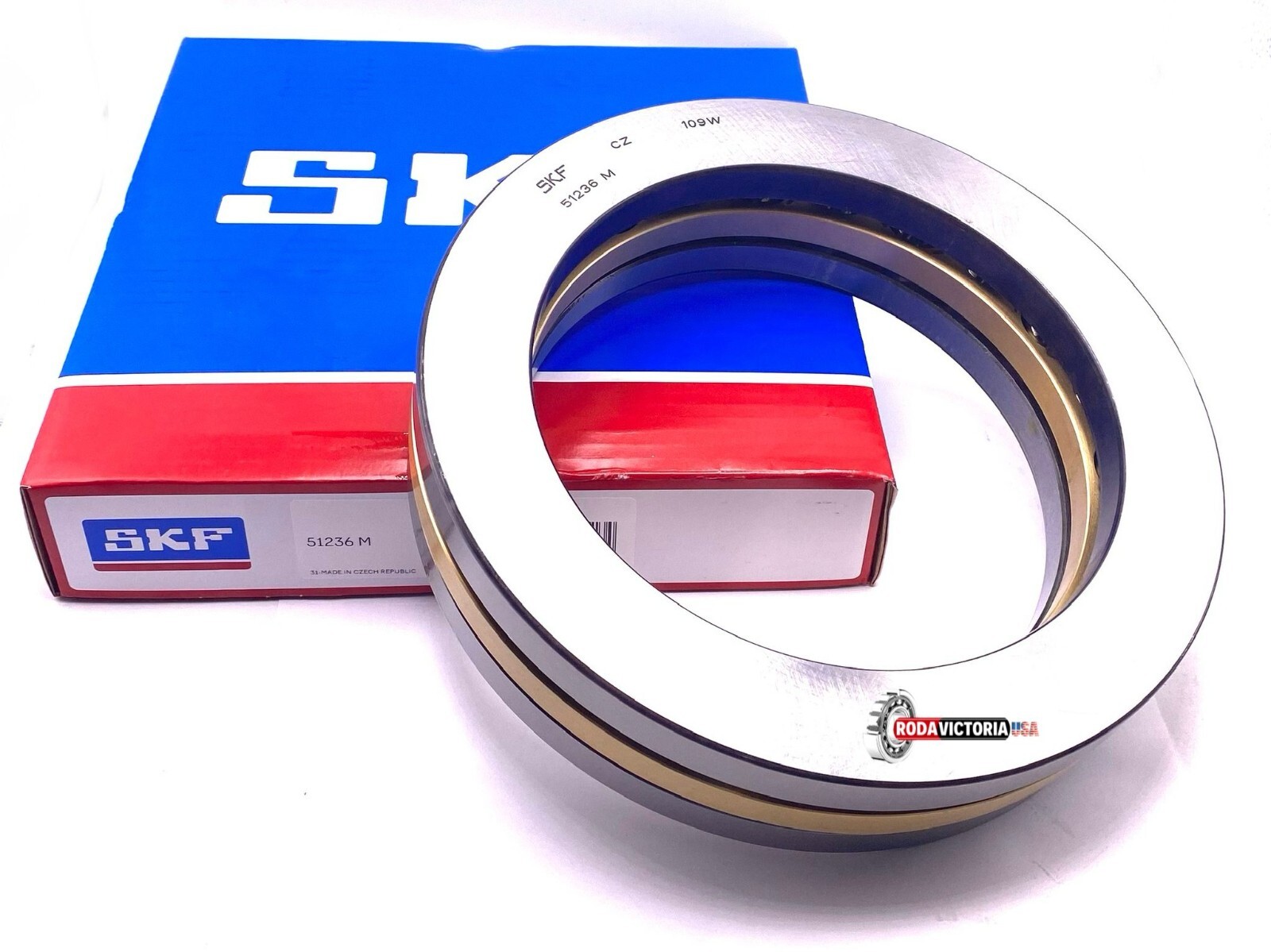 SKF 51236 M Axial Deep Groove Ball Bearing 180x250x56 mm
