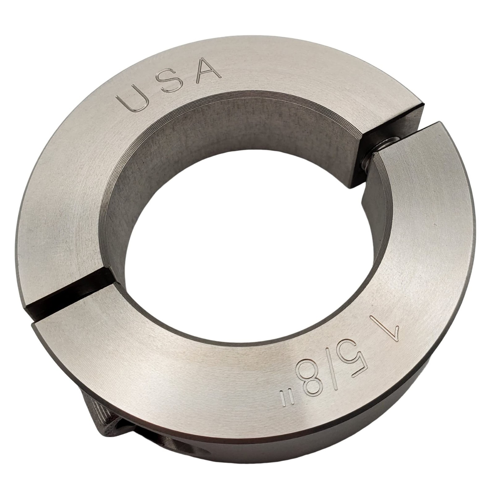 1.625″ Bore Diameter – Clamping Two Piece Shaft Collar – 303 Stainless Steel …