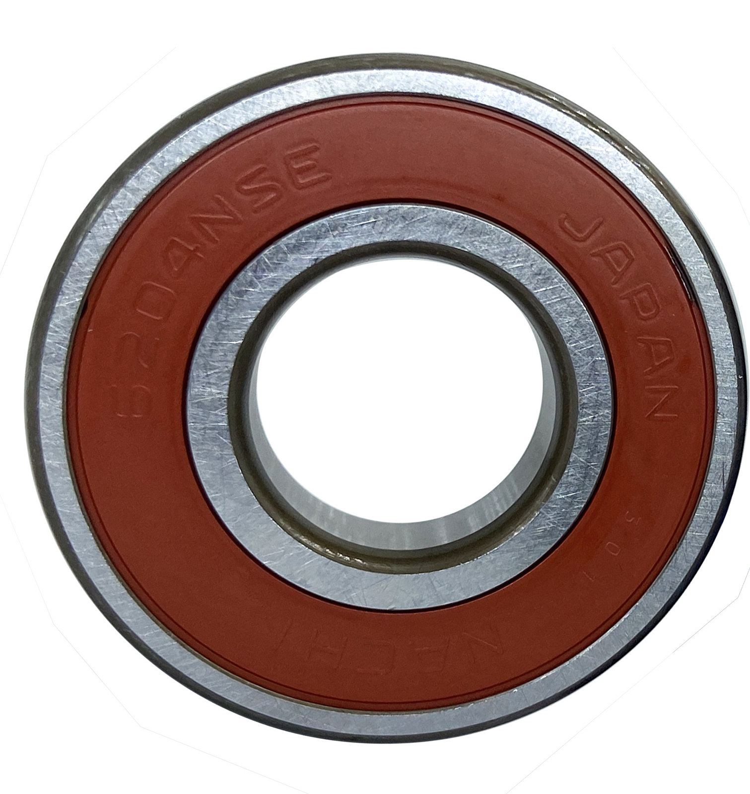 2PACK NACHI 6204-2NSE 20X47X14MM MADE IN JAPAN Double Rubber Seal Ball Bearings