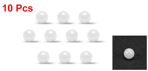 10pcs 2.5mm Ceramic Bearing Balls ZRO2 Zirconium Oxide Ball G10 Precision