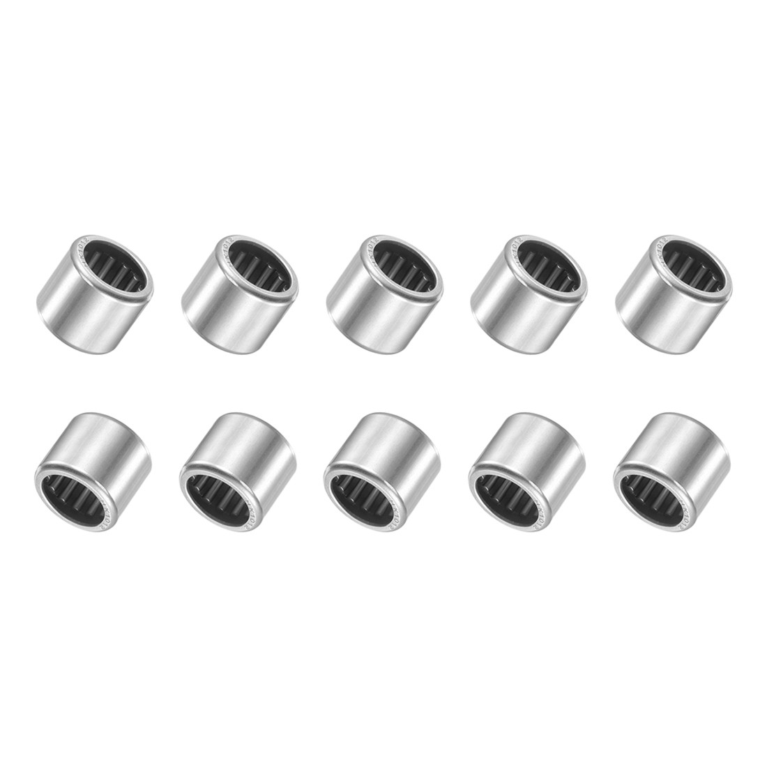 10pcs 10x14x12mm HK1012 Needle Roller Bearings Chrome Steel Open End
