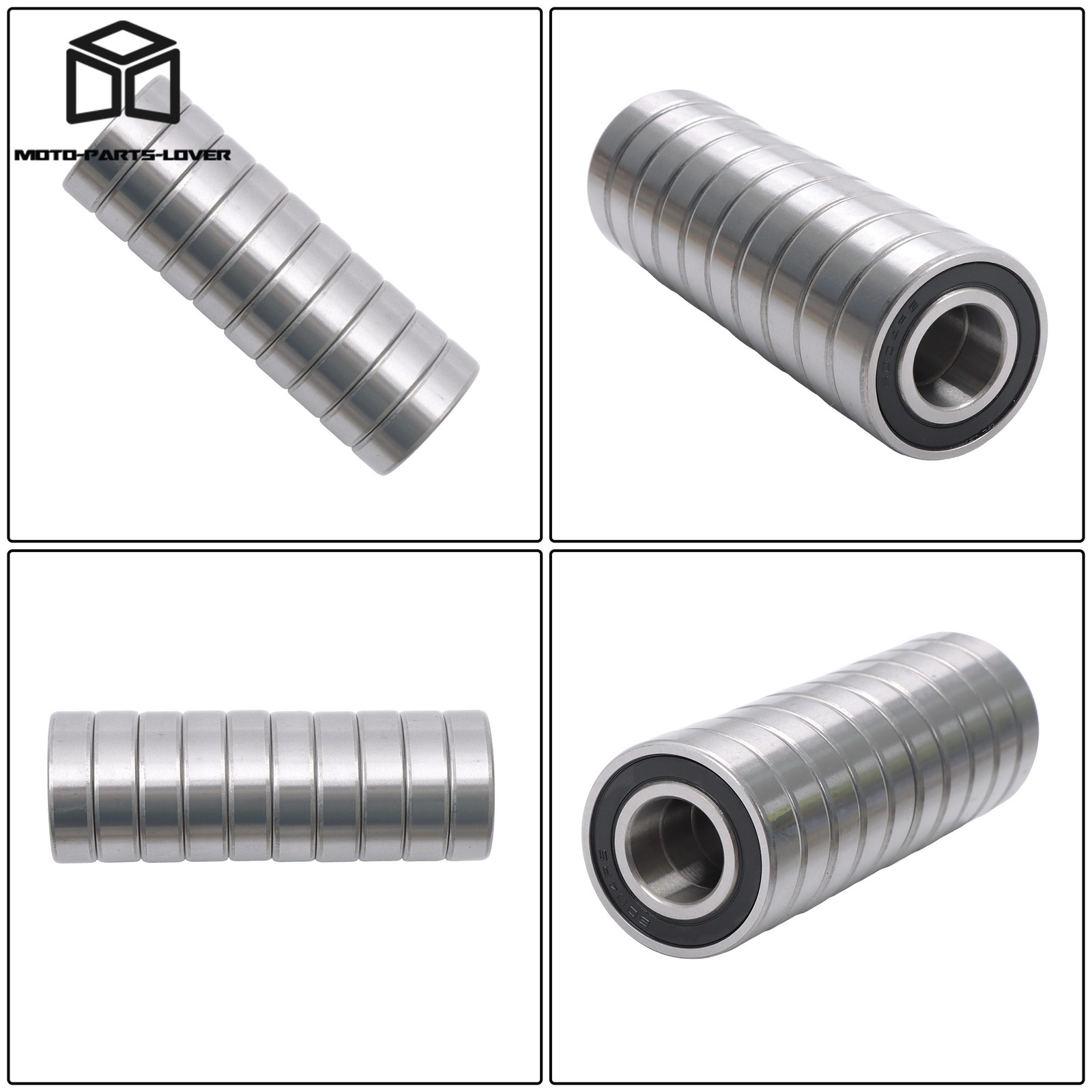 20x42x12mm 6004-2RS C3 Ball Bearings 10 Pack Premium Rubber Sealed Bearings