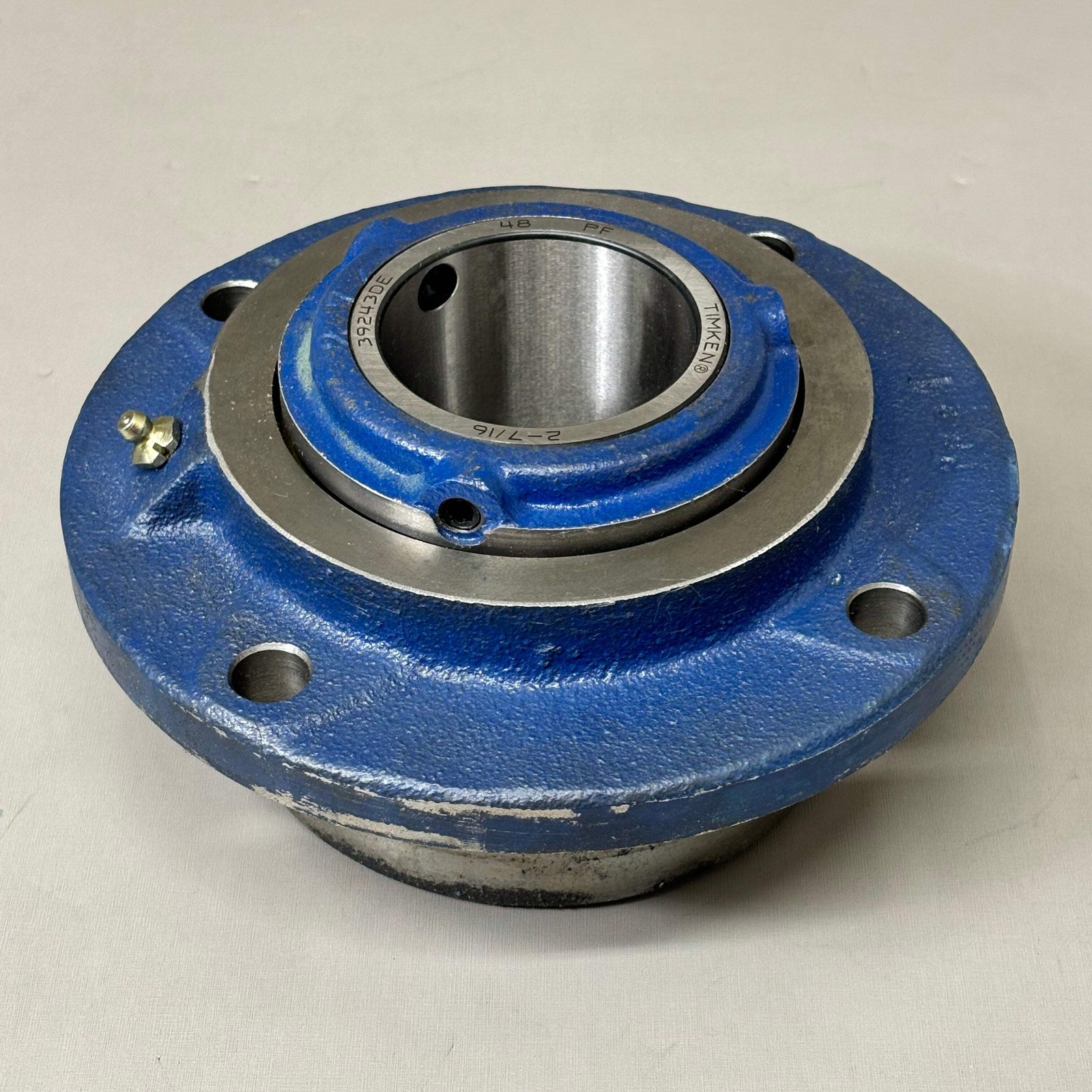 ROYERSFORD Type E Piloted Flange Bearings 2-7/16″ Non-Expansion Blue 20-06-0207