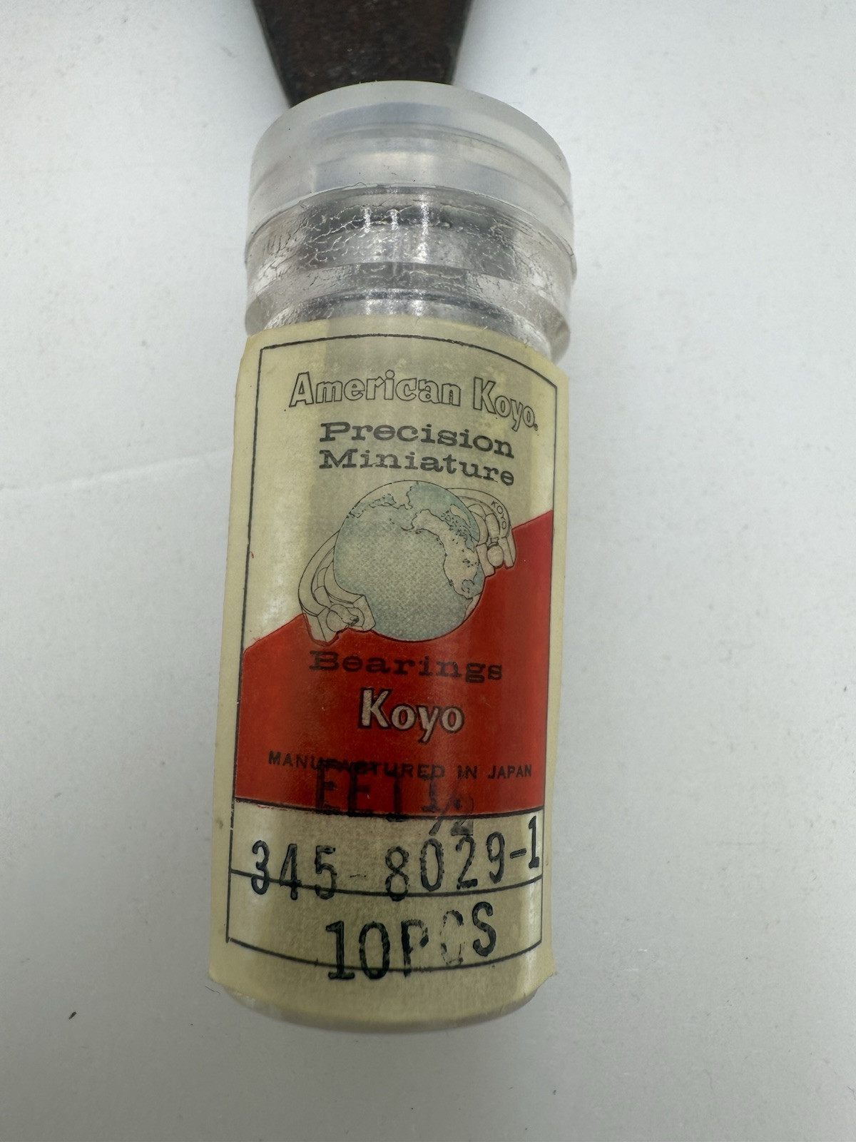 EE1-1/2 KOYO Miniature Precision ABEC 1 ISO P0 Ball Bearing Open 10/TUBE NEW OEM
