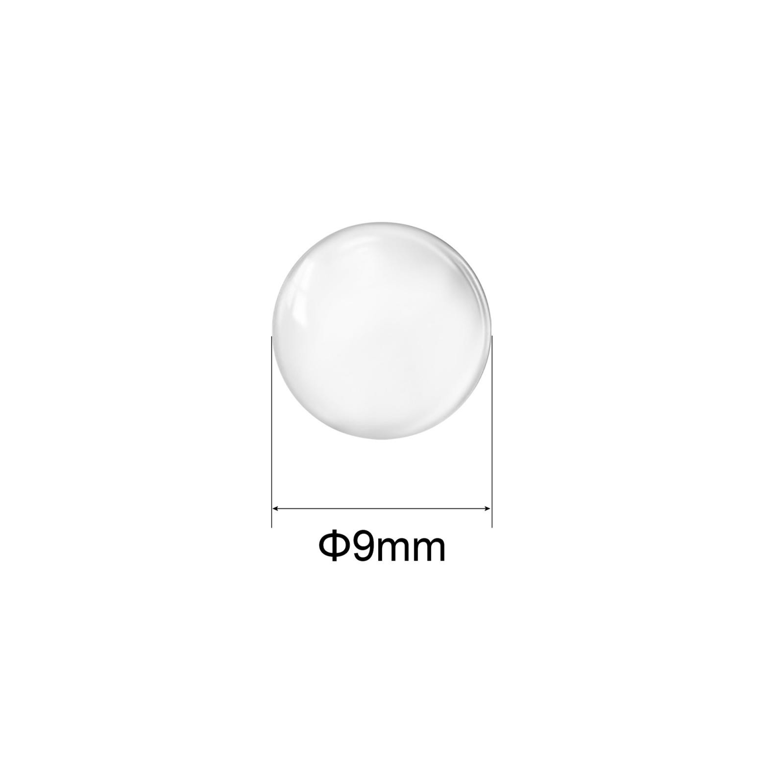 9mm Solid Round Clear Glass Ball Boiling Stones Soda Lime Glass Beads 100pcs