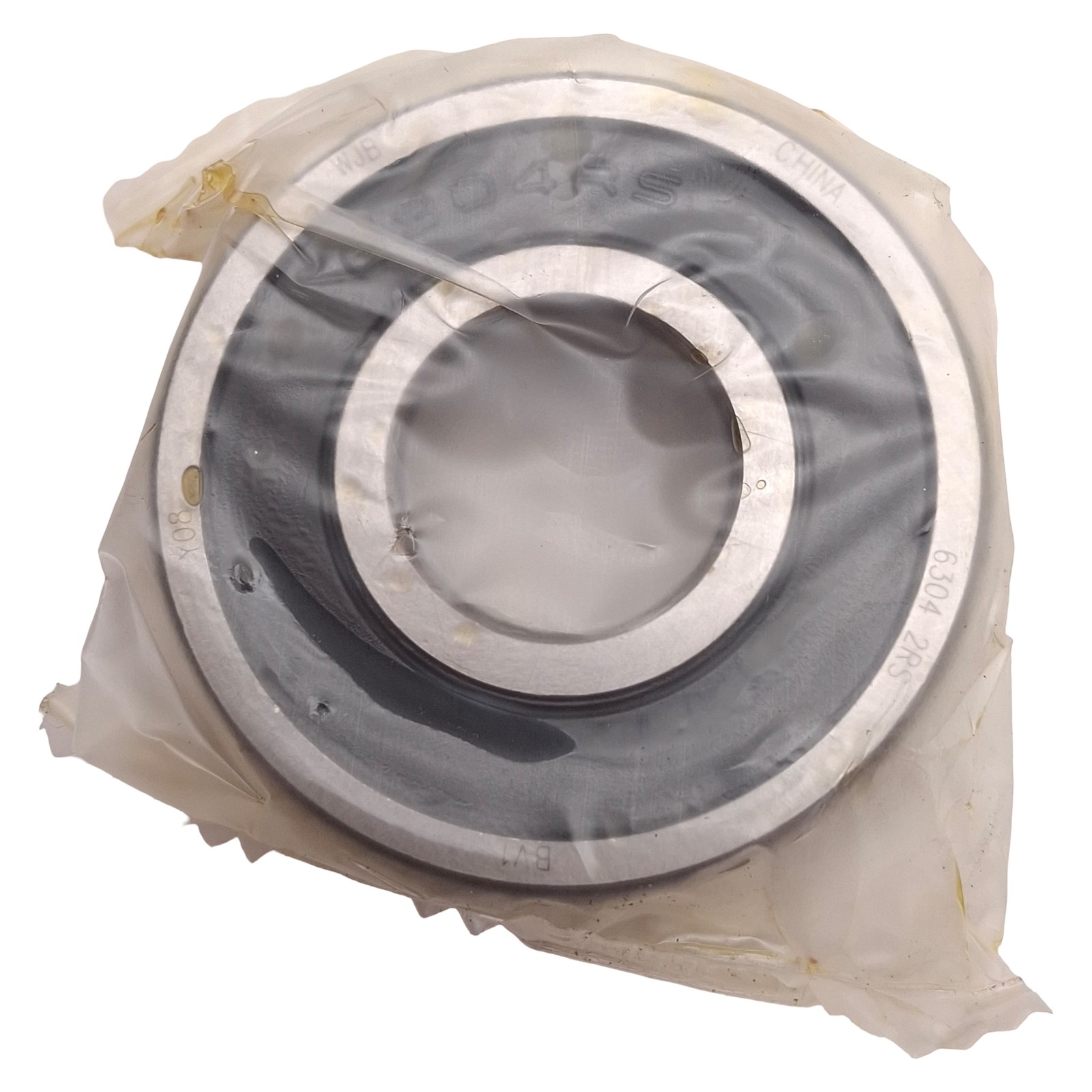 Lot of 2 Timken 6304-2RS Ball Bearing, ø20mm ID, ø52mm OD, 15mm Width, 7800N