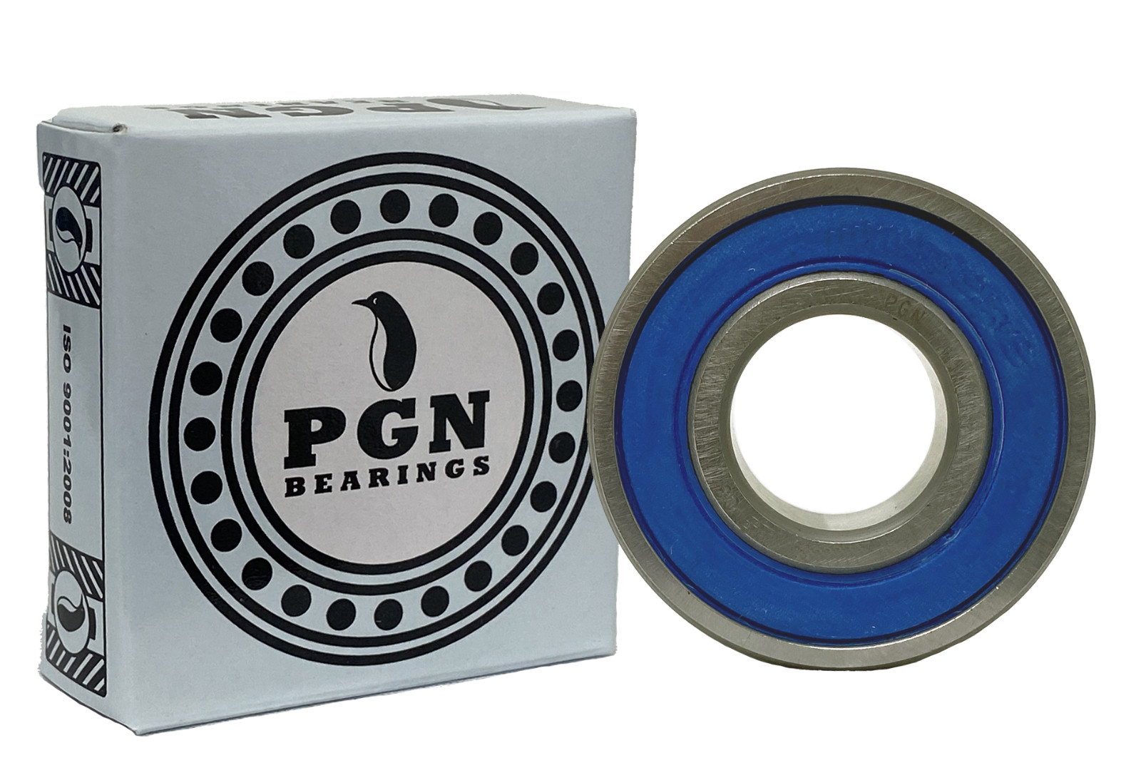 (50) R8-2RS Premium Rubber Seal Ball Bearing C3, 1/2″x1-1/8″x5/16″, R8rs