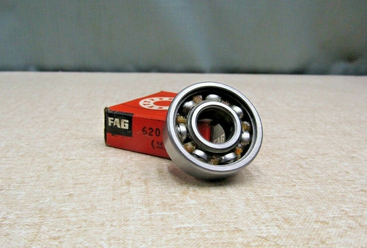 FAG USA 6201-Z 12mm X 32mmX10mm Deep Groove Bearing 1 Metal Shield