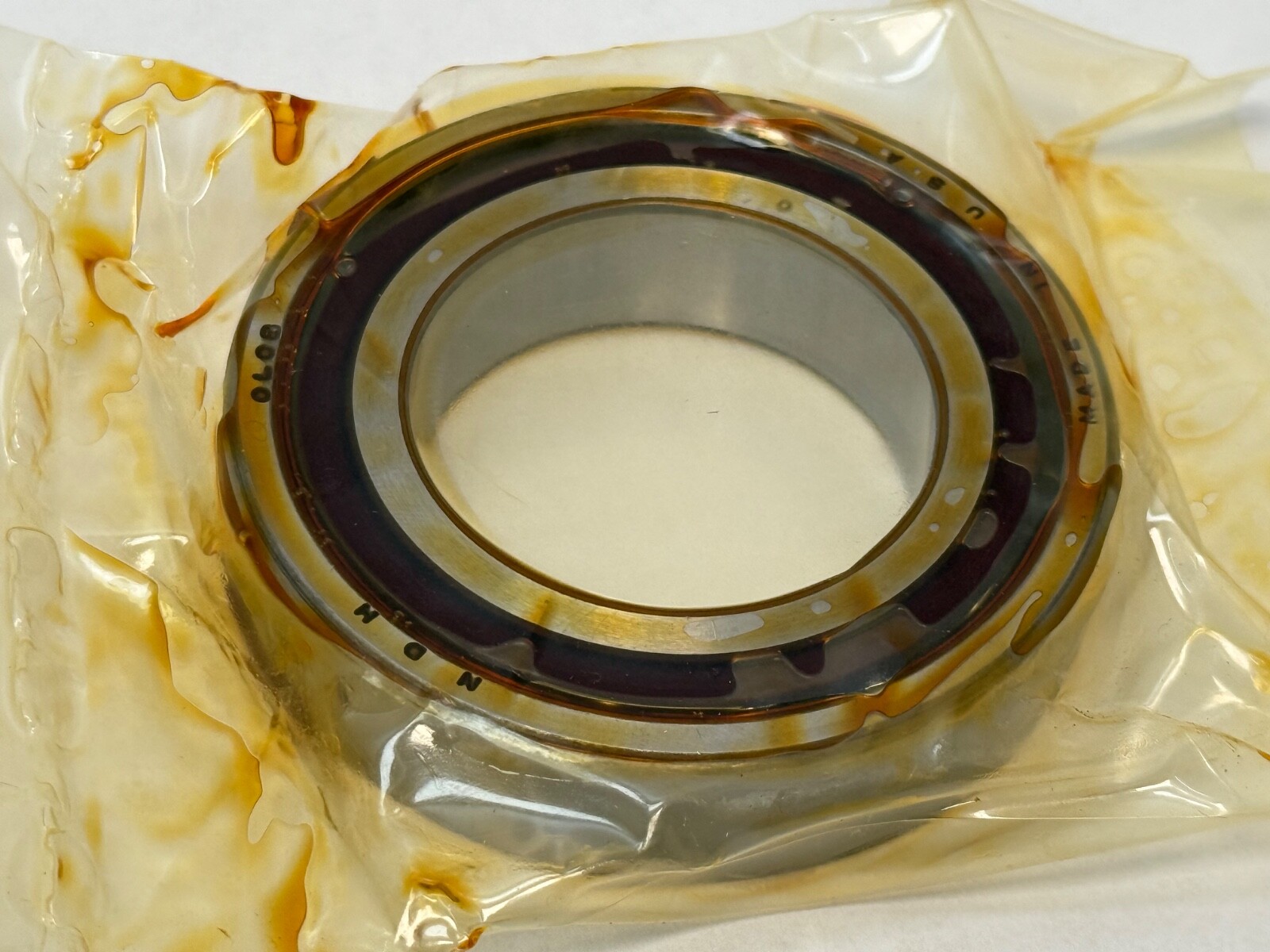 NDH Q0L08DTL7A Angular Bearing 7008-C Q-0L08-DT-L7A 40x68x15 mm 2 Pcs