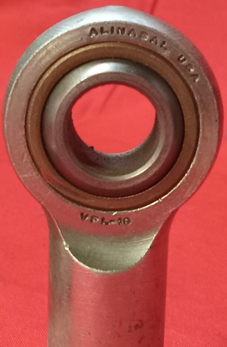 ALINABAL 3/8″ FEMALE ROD END BEARING STEEL MATERIAL VFL-10 *LOT OF 2*
