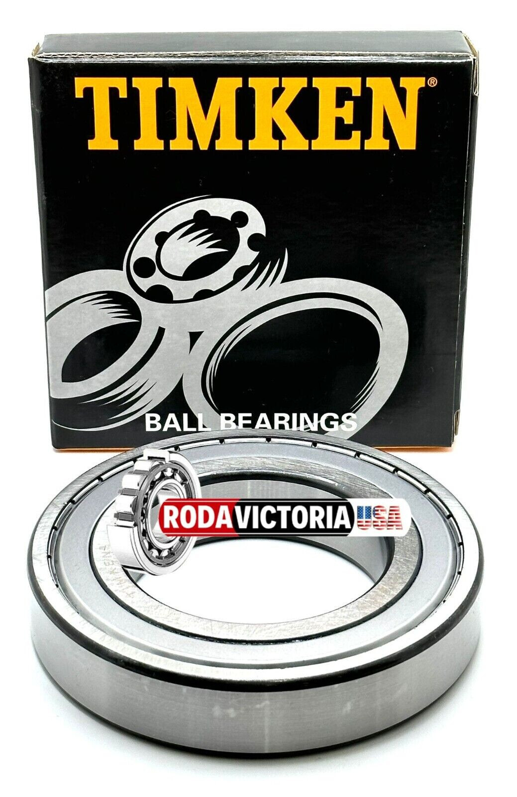TIMKEN 6215 ZZ C3 DEEP GROOVE BALL BEARING, METAL SHIELDED 75x130x25mm
