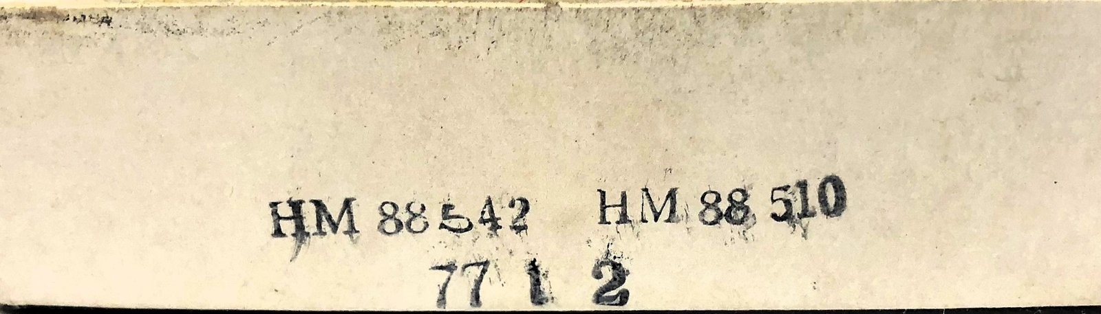 KBC Tapered Roller Bearing HM88542/10 (HM88542/HM88510) NOS