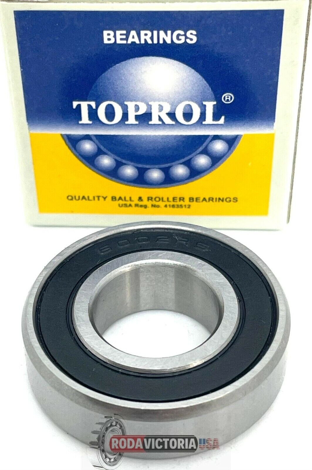 6002-2RSC3 High Quality Two Rubber Seal Ball Bearing 15x32x9 6002 2RS 600 2RS C3