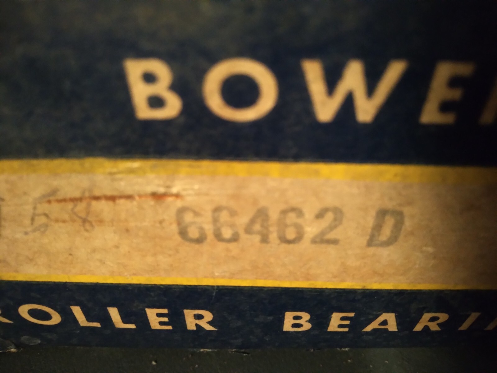 New Bower Tapered Roller Bearing Cup 66462D