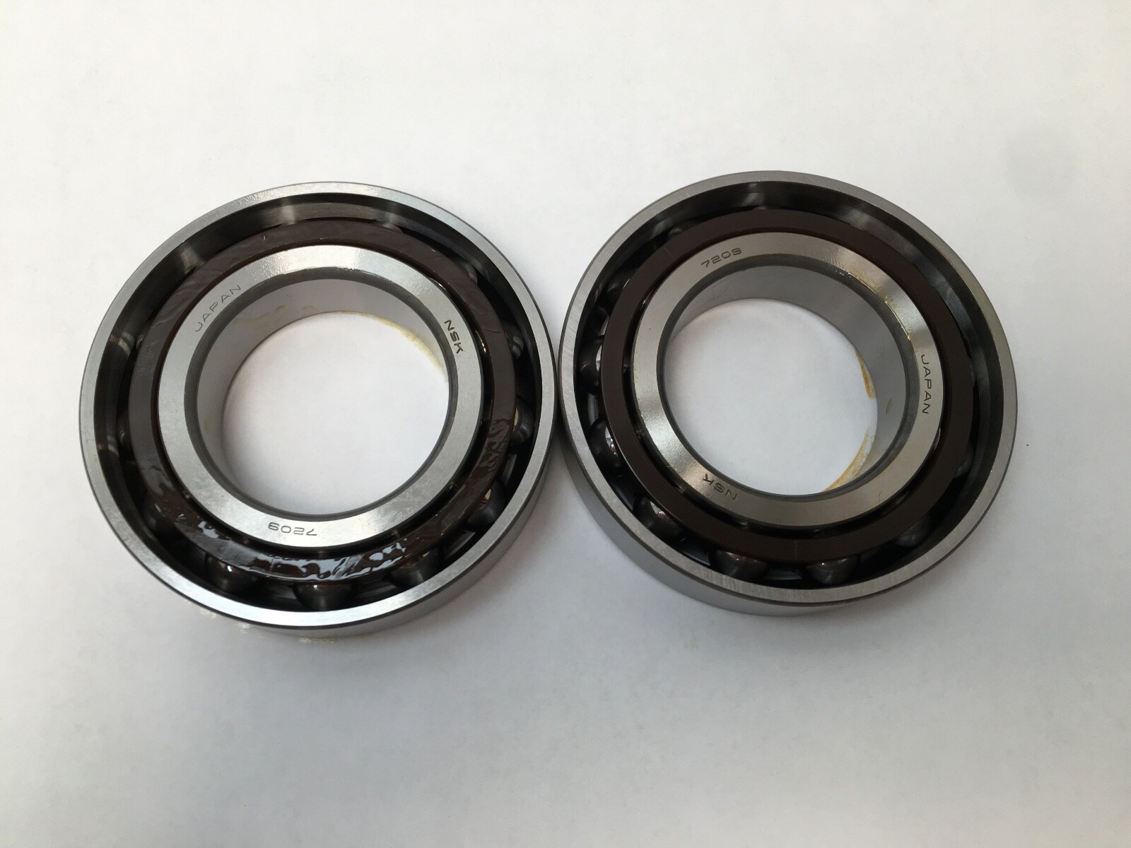 NSK 7209A5-DUL Angular Bearing 45x85x19 mm 7209-A5TY-DUL-PA1 2 pcs