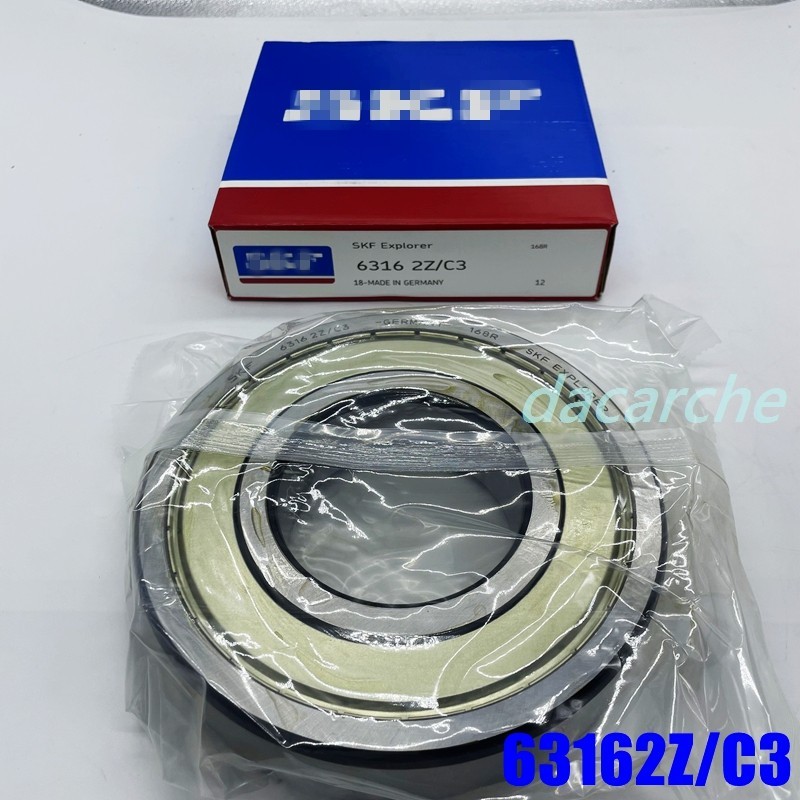 NEW 1PC SKF 6316-2Z/C3 Deep Groove Ball Bearing #DA