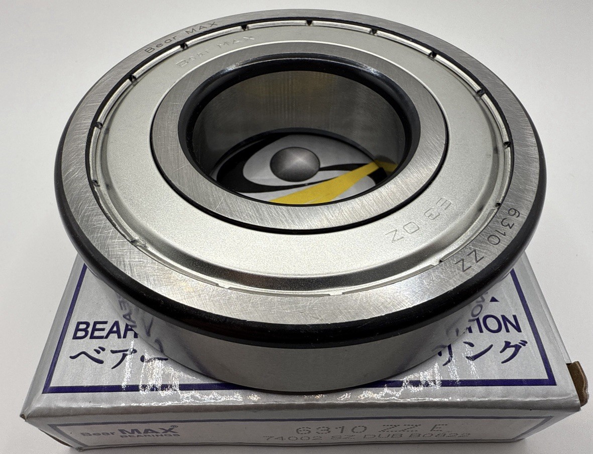 1 pc BearMAX 6310-ZZ EMQ 50x110x27mm Metal Seal Deep Groove Ball Bearings 6310ZZ