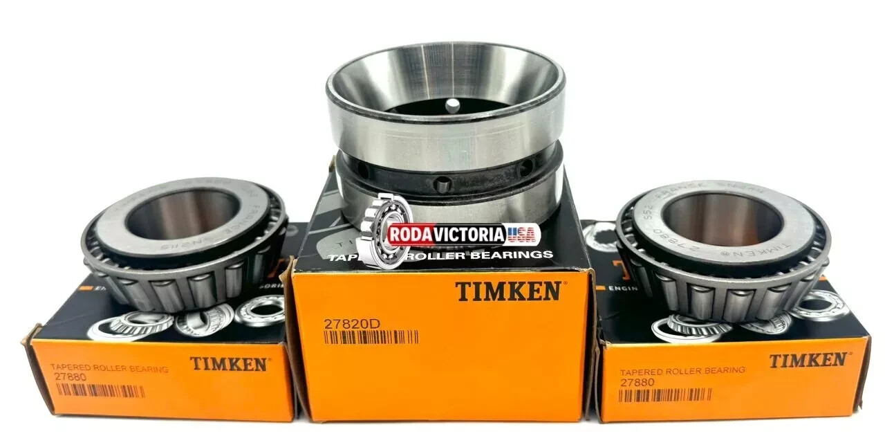 TIMKEN USA 27880 27820D TAPERED ROLLER BEARING 38.1×80.04×57.15 mm