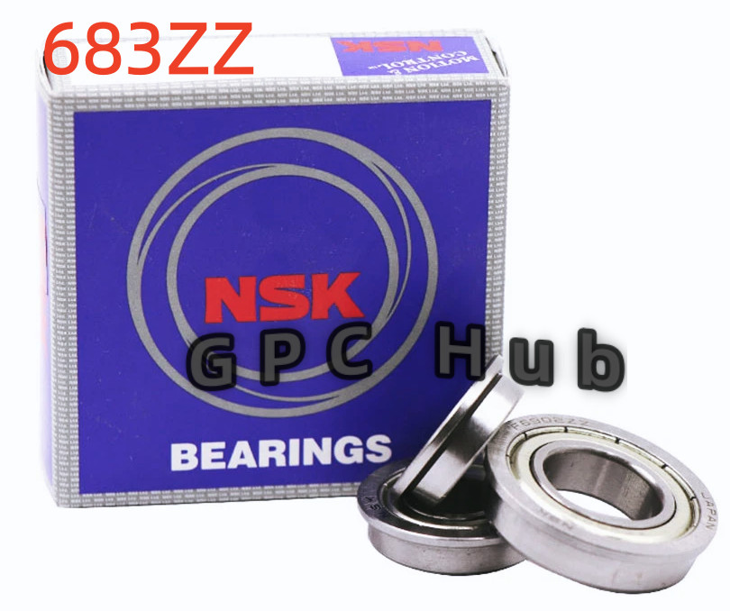 5PCS Brand New NSK 683ZZ Deep Groove Ball Bearing 3x7x2mm Fast shipment