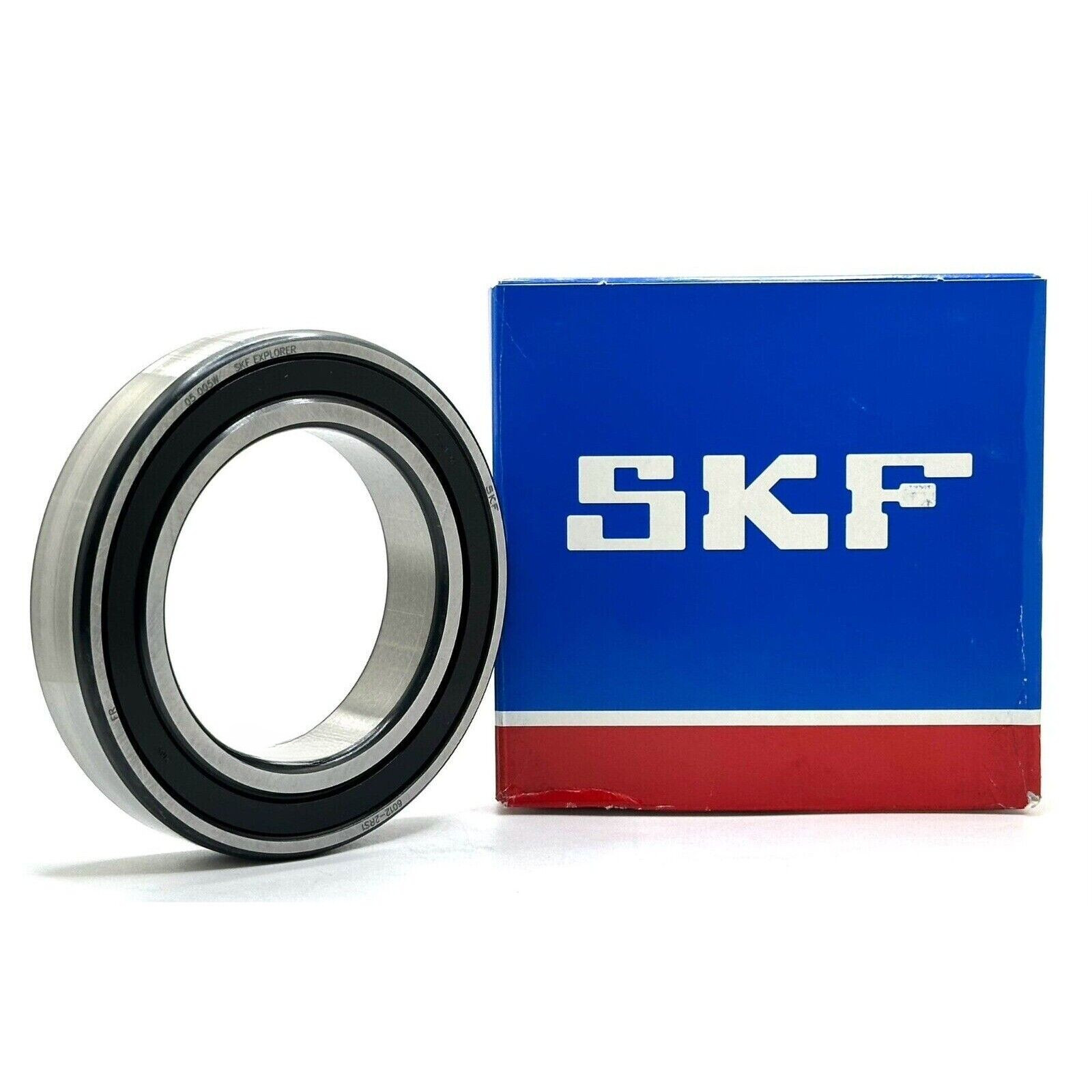 SKF 6012 2RS C3 DEEP GROOVE BALL BEARING, RUBBER SEALED 60x95x18 6012-2RS/C3 NEW