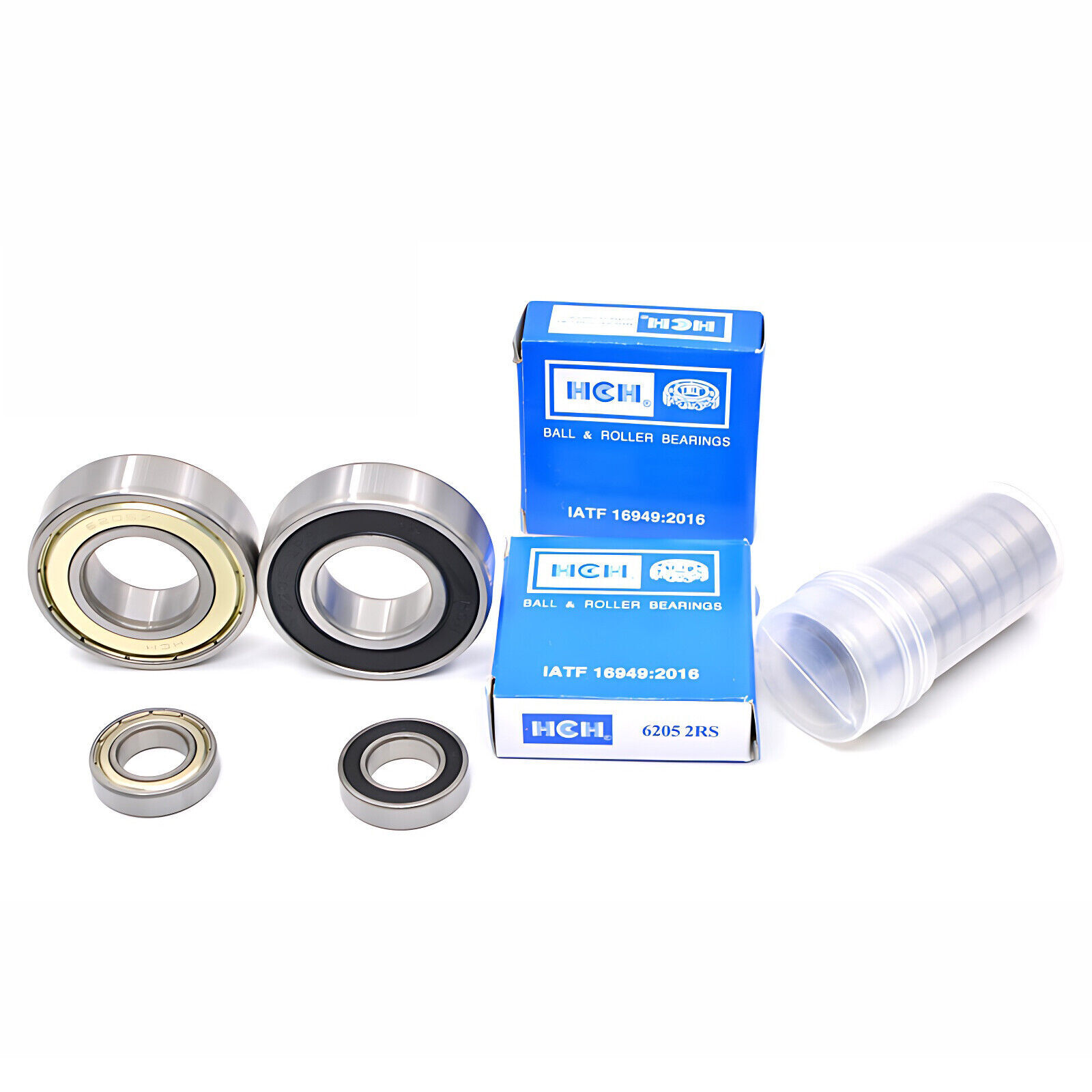 HCH 604 To 699 ZZ / 2RS Deep Groove Ball Bearing Rubber /Metal Sealed All Size