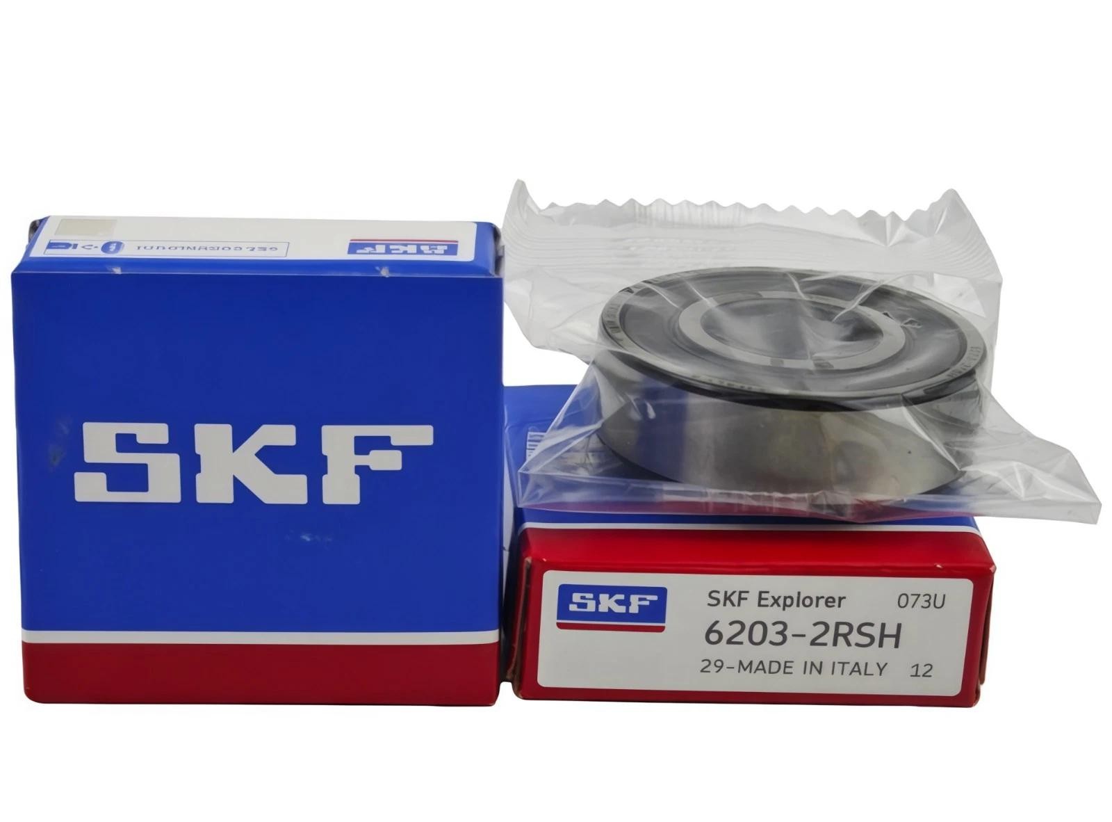 10PACK SKF 6203-2RSH 6203-2RS 17X40X12MM Double Rubber Seal Bearings