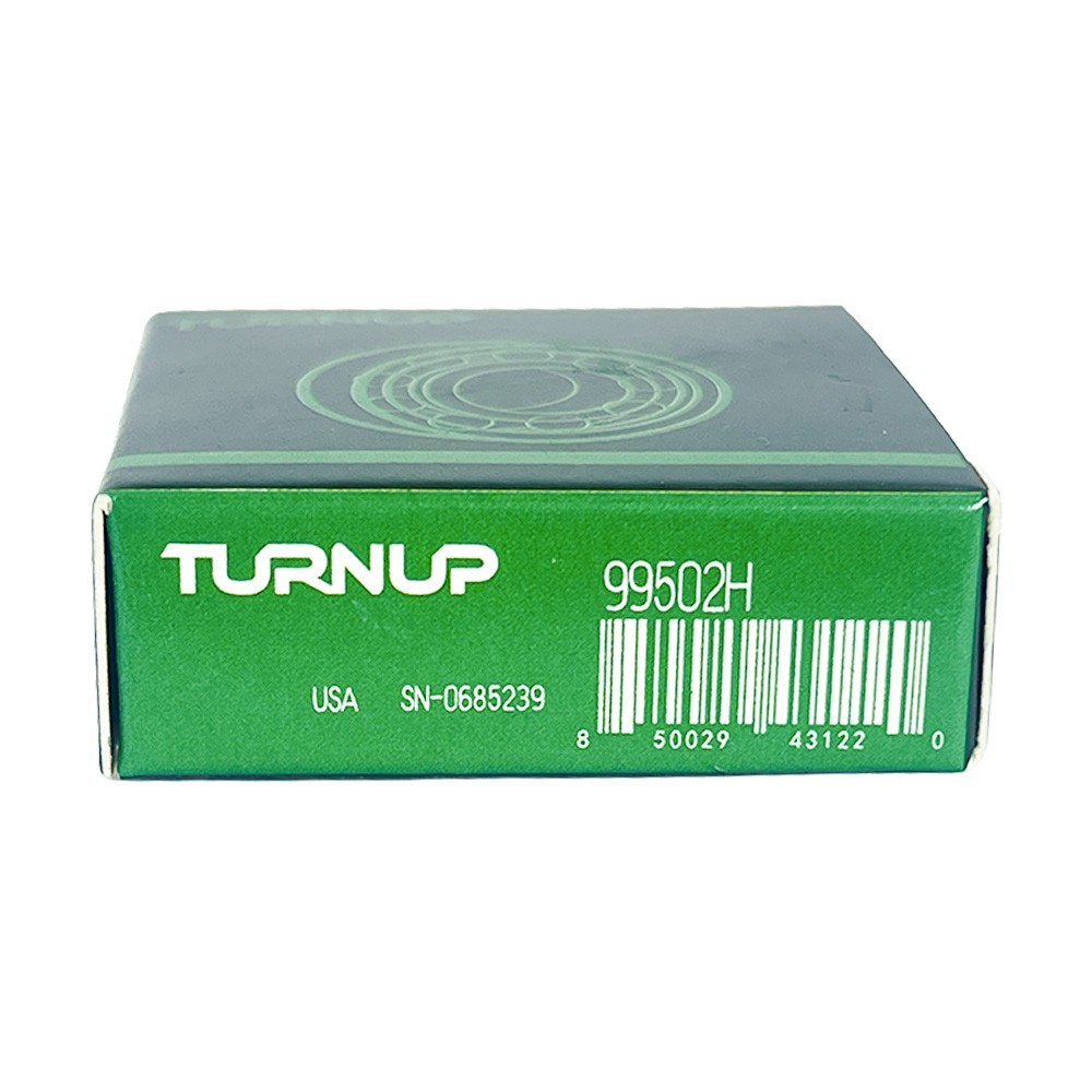 2Pcs TURNUP 99502H 3/8×13/16×1/2 Inch High Speed Double Side Shield Mini Ball Be