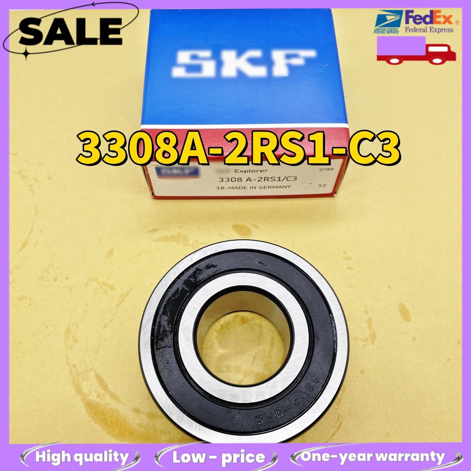 NEW Double Row Angular Contact Ball Bearing 40x90x36.5mm Fits SKF 3308A2RS1/C3